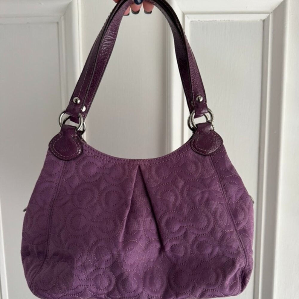 Coach Double Handle Mini Purse